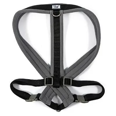 Ancol Viva Padded Harness Black - Various Sizes
