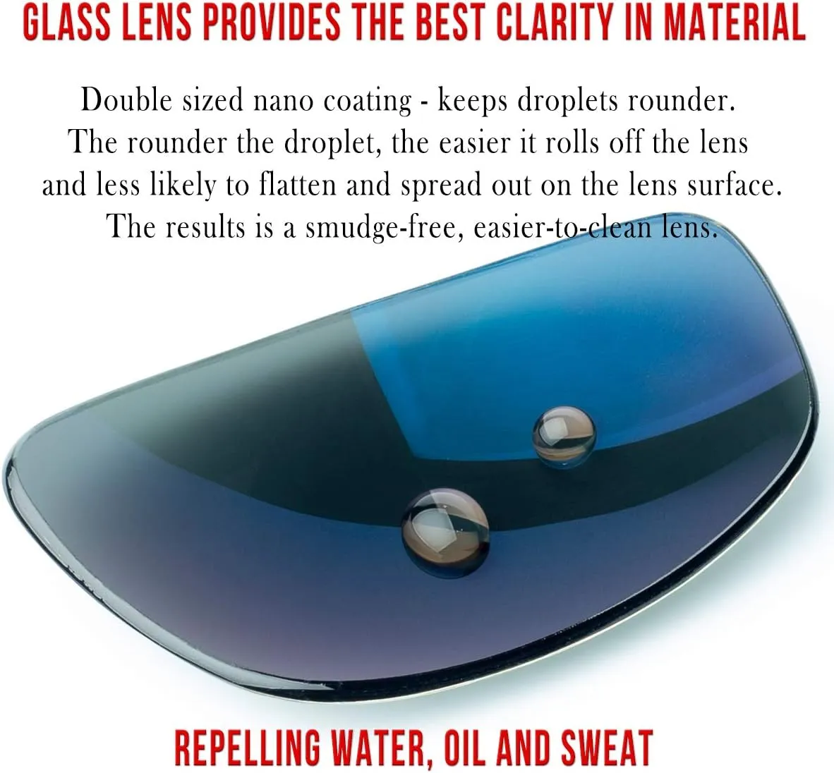 Bnus italy made classic sunglasses corning real glass lens w. polarized option