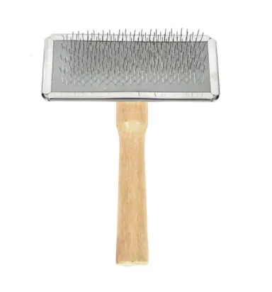 Classic Wood Handled Slicker Brush