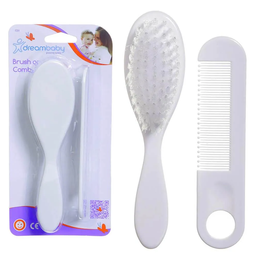 DREAMBABY BRUSH AND COMB FOR BABIES AND CHILDREN