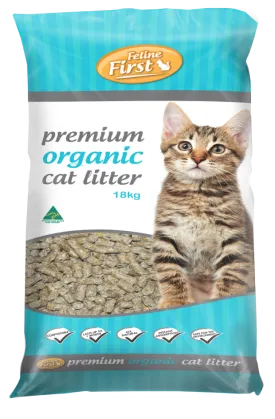 Feline First - Organic Cat Litter (18kg)