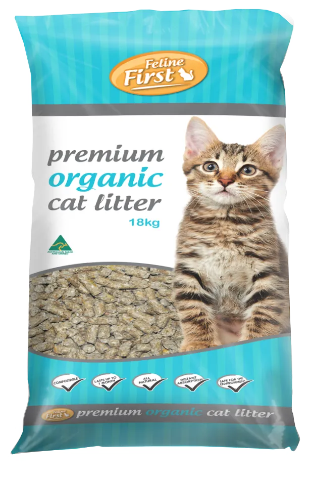 Feline First - Organic Cat Litter (18kg)