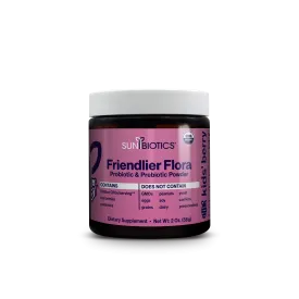 FRIENDLIER FLORA - PROBIOTIC & PREBIOTIC POWDER - Kids berry