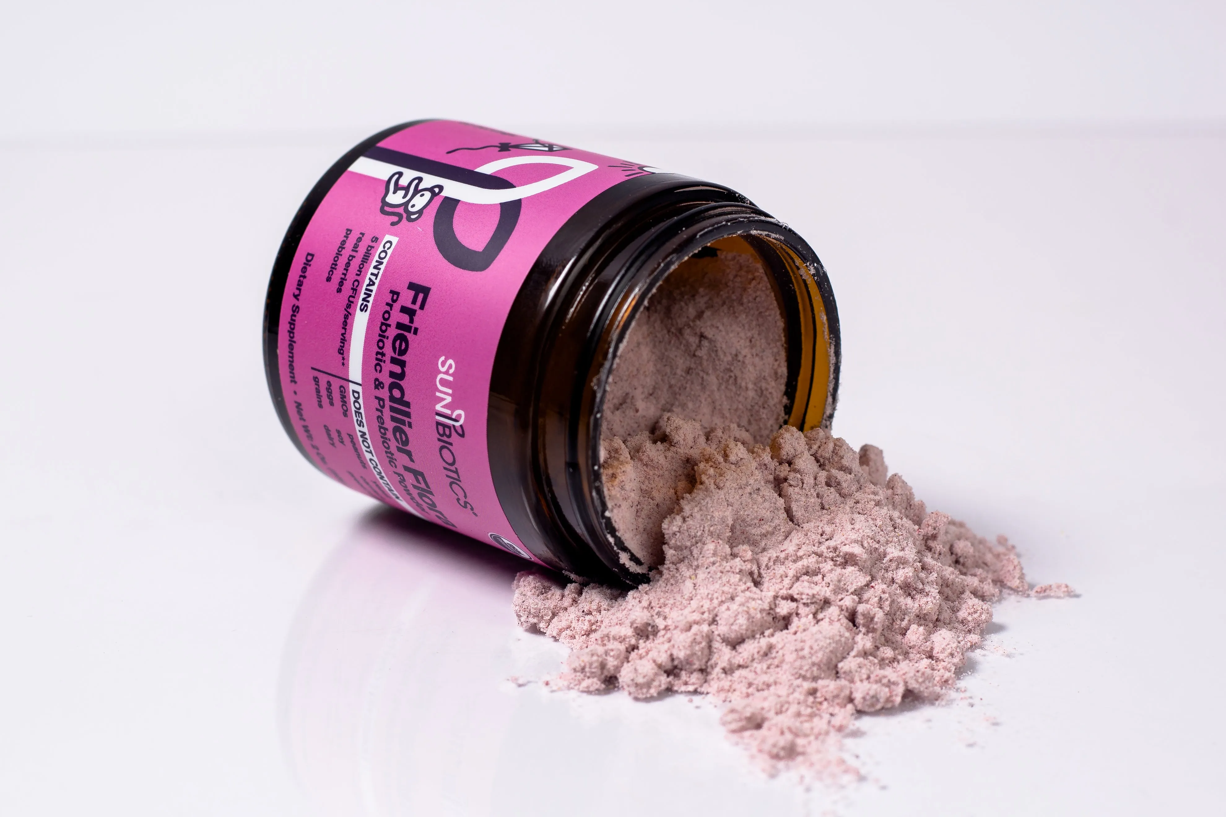 FRIENDLIER FLORA - PROBIOTIC & PREBIOTIC POWDER - Kids berry