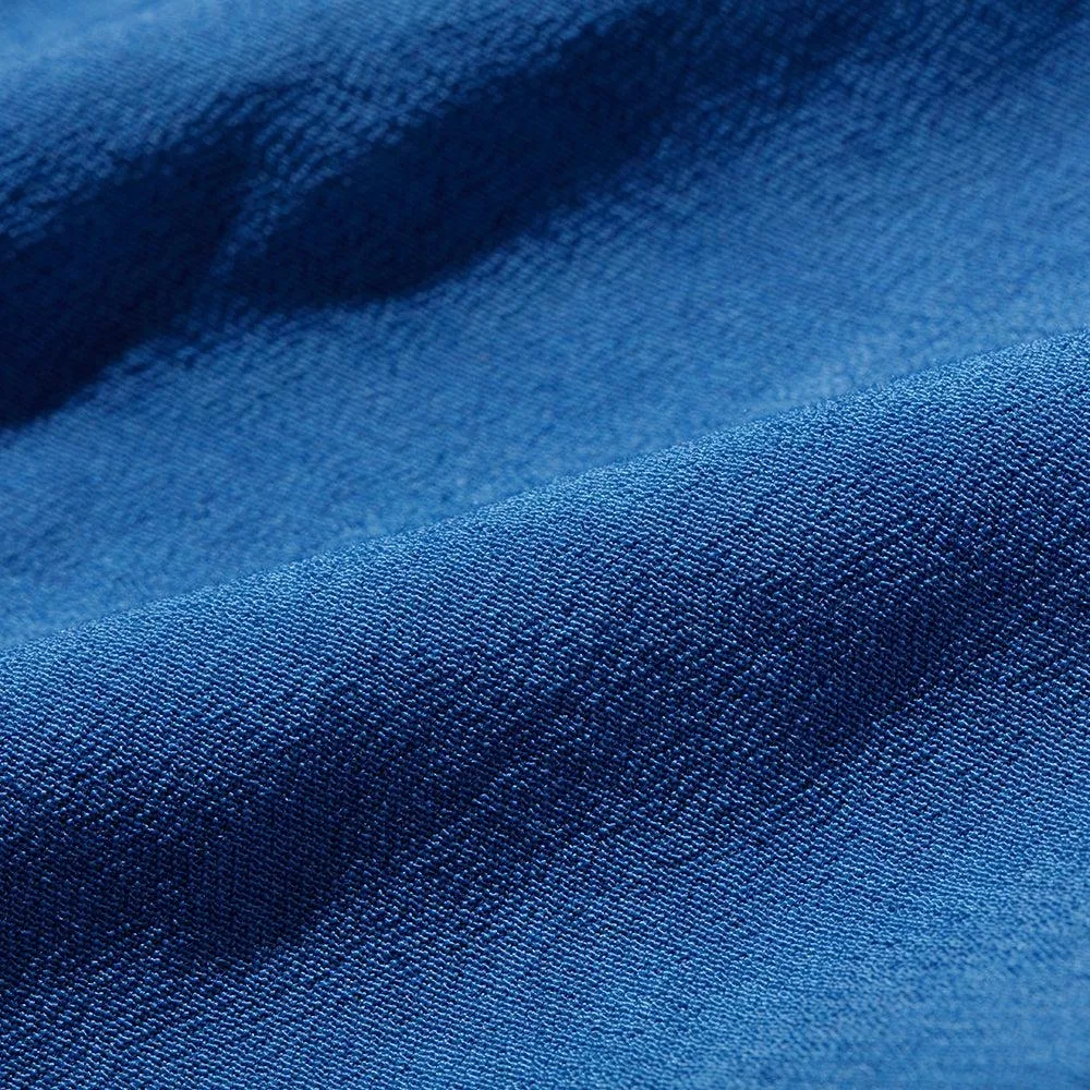 KUON S/S Open Collar Shirt Aizome