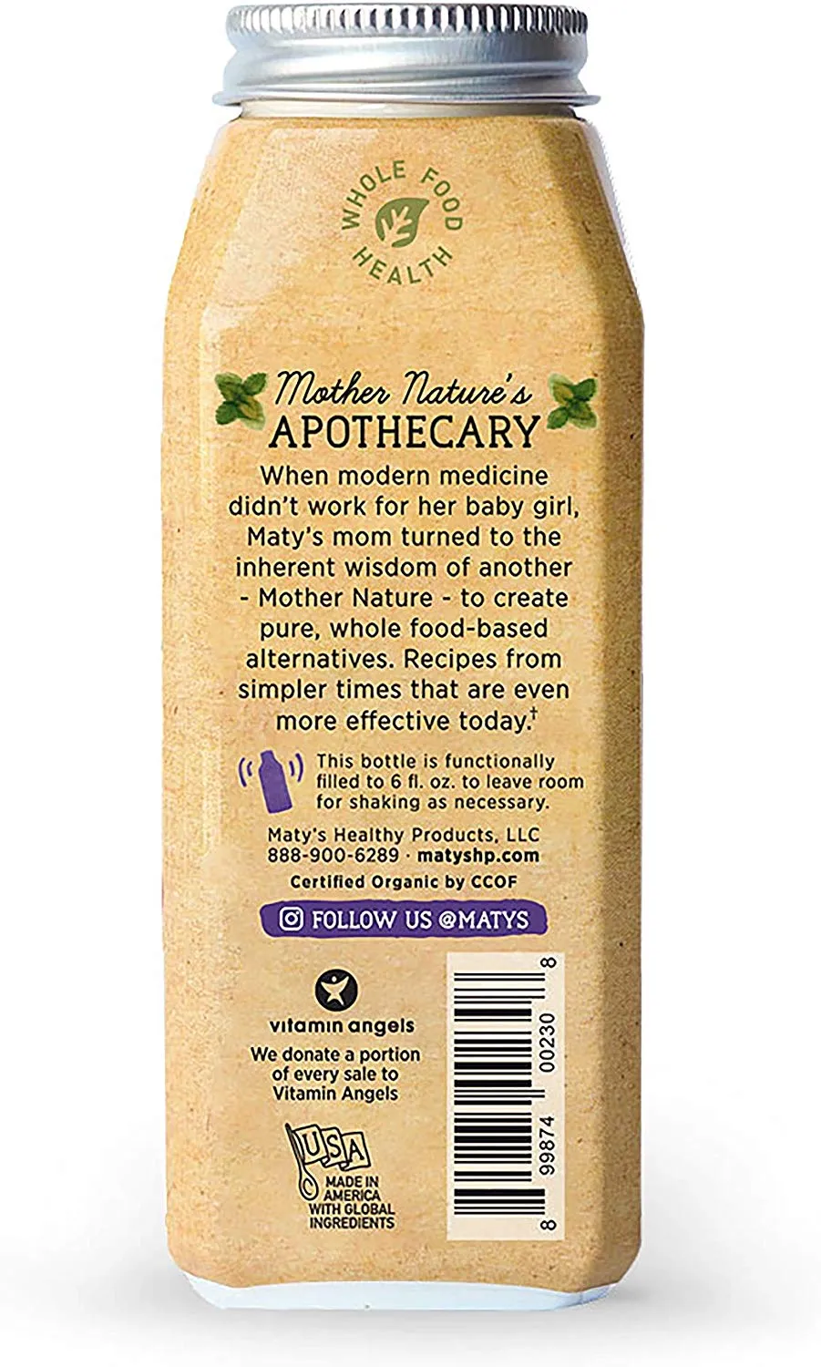 Maty's Organic Children's Goodnight Cough Syrup 6 fl oz