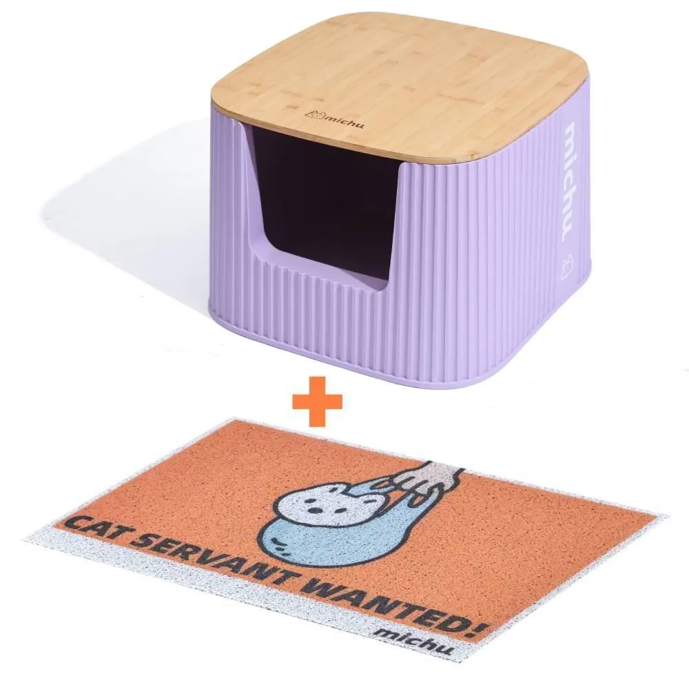 Michu XXL BoBa Deluxe Cat Litter Box - Spacious Design