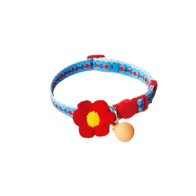 Mokka - Spring Floral Cat Collar