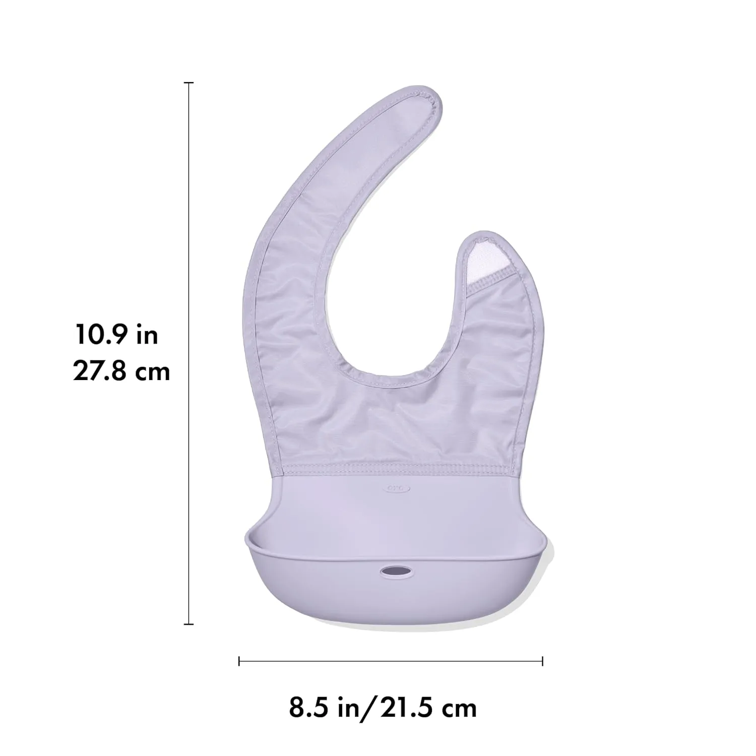 OXO Tot Roll-Up Bib - 2 Pack - Lilac and Opal