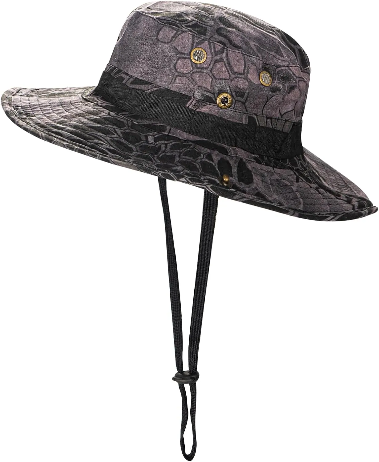Sun Hats for Men Women Boonie Hat UPF 50  Bucket Hat Wide Brim UV Protection Fishing Hiking Safari Outdoor Hats