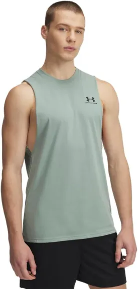 Under Armour Men's Sportstyle Left Chest Cut-Off T-Shirt