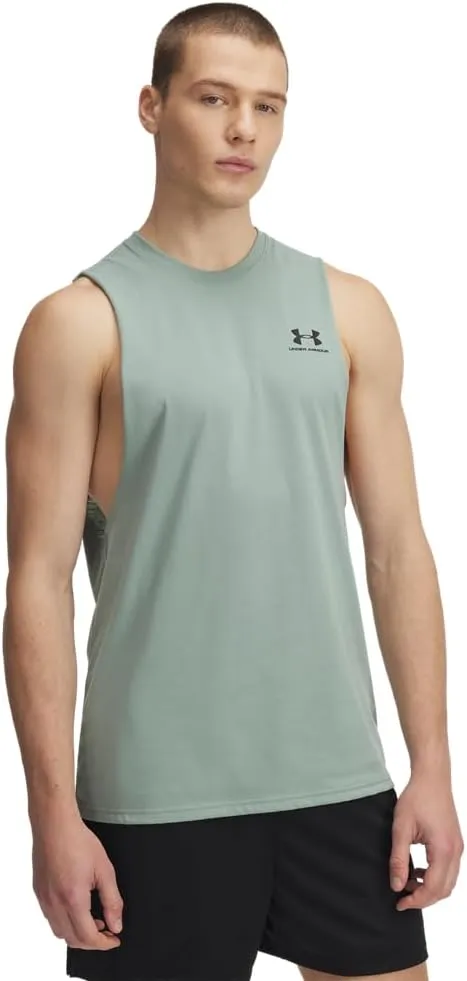 Under Armour Men's Sportstyle Left Chest Cut-Off T-Shirt