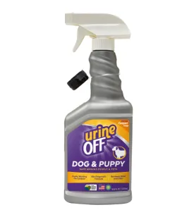 Urine Off Bio-Enzymatic Stain & Odor Remover Spray For Dogs & Puppies