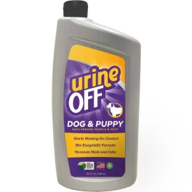 Urine Off Dog & Puppy Formula Odor and Stain Remover 946ml
